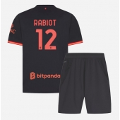 AC Milan Adrien Rabiot #12 Derde tenue Kids 2026-27 Korte Mouwen (+ broek)