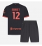AC Milan Adrien Rabiot #12 Derde tenue Kids 2026-27 Korte Mouwen (+ broek)