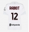 AC Milan Adrien Rabiot #12 Uit tenue Dames 2026-27 Korte Mouwen