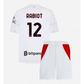 AC Milan Adrien Rabiot #12 Uit tenue Kids 2026-27 Korte Mouwen (+ broek)