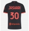 AC Milan Ardon Jashari #30 Derde tenue Dames 2026-27 Korte Mouwen