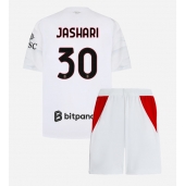 AC Milan Ardon Jashari #30 Uit tenue Kids 2026-27 Korte Mouwen (+ broek)
