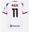 AC Milan Christian Pulisic #11 Uit tenue 2025-26 Korte Mouwen