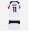AC Milan Christian Pulisic #11 Uit tenue Kids 2025-26 Korte Mouwen (+ broek)