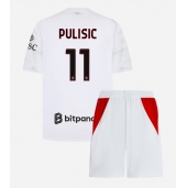 AC Milan Christian Pulisic #11 Uit tenue Kids 2026-27 Korte Mouwen (+ broek)