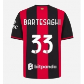 AC Milan Davide Bartesaghi #33 Thuis tenue 2026-27 Korte Mouwen