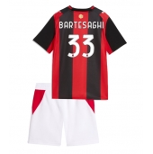 AC Milan Davide Bartesaghi #33 Thuis tenue Kids 2026-27 Korte Mouwen (+ broek)
