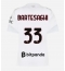 AC Milan Davide Bartesaghi #33 Uit tenue Dames 2026-27 Korte Mouwen