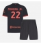 AC Milan Diego Moreira #22 Derde tenue Kids 2026-27 Korte Mouwen (+ broek)