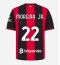 AC Milan Diego Moreira #22 Thuis tenue 2026-27 Korte Mouwen