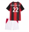 AC Milan Diego Moreira #22 Thuis tenue Kids 2026-27 Korte Mouwen (+ broek)