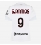 AC Milan Goncalo Ramos #9 Uit tenue Dames 2026-27 Korte Mouwen