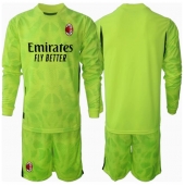 AC Milan Keeper Derde tenue Kids 2024-25 Lange Mouwen (+ broek)