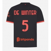 AC Milan Koni De Winter #5 Derde tenue 2026-27 Korte Mouwen