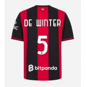AC Milan Koni De Winter #5 Thuis tenue 2026-27 Korte Mouwen