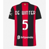 AC Milan Koni De Winter #5 Thuis tenue Dames 2026-27 Korte Mouwen