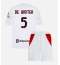 AC Milan Koni De Winter #5 Uit tenue Kids 2026-27 Korte Mouwen (+ broek)