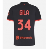 AC Milan Mario Gila #34 Derde tenue Dames 2026-27 Korte Mouwen