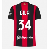 AC Milan Mario Gila #34 Thuis tenue Dames 2026-27 Korte Mouwen