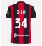 AC Milan Mario Gila #34 Thuis tenue Dames 2026-27 Korte Mouwen