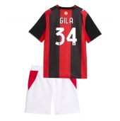 AC Milan Mario Gila #34 Thuis tenue Kids 2026-27 Korte Mouwen (+ broek)