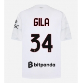 AC Milan Mario Gila #34 Uit tenue 2026-27 Korte Mouwen
