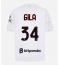 AC Milan Mario Gila #34 Uit tenue 2026-27 Korte Mouwen