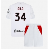 AC Milan Mario Gila #34 Uit tenue Kids 2026-27 Korte Mouwen (+ broek)