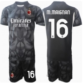 AC Milan Mike Maignan #16 Keeper Thuis tenue Kids 2024-25 Korte Mouwen (+ broek)