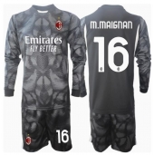 AC Milan Mike Maignan #16 Keeper Thuis tenue Kids 2024-25 Lange Mouwen (+ broek)
