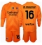 AC Milan Mike Maignan #16 Keeper Uit tenue Kids 2024-25 Lange Mouwen (+ broek)