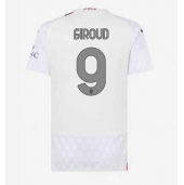 AC Milan Olivier Giroud #9 Uit tenue Dames 2023-24 Korte Mouwen
