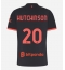 AC Milan Omari Hutchinson #20 Derde tenue Dames 2026-27 Korte Mouwen