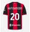 AC Milan Omari Hutchinson #20 Thuis tenue 2026-27 Korte Mouwen