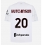 AC Milan Omari Hutchinson #20 Uit tenue 2026-27 Korte Mouwen