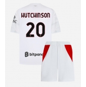 AC Milan Omari Hutchinson #20 Uit tenue Kids 2026-27 Korte Mouwen (+ broek)