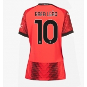 AC Milan Rafael Leao #10 Thuis tenue Dames 2023-24 Korte Mouwen