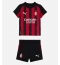 AC Milan Santiago Gimenez #7 Thuis tenue Kids 2025-26 Korte Mouwen (+ broek)