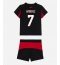 AC Milan Santiago Gimenez #7 Thuis tenue Kids 2025-26 Korte Mouwen (+ broek)