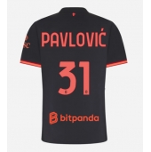AC Milan Strahinja Pavlovic #31 Derde tenue Dames 2026-27 Korte Mouwen