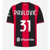 AC Milan Strahinja Pavlovic #31 Thuis tenue 2026-27 Korte Mouwen