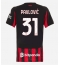 AC Milan Strahinja Pavlovic #31 Thuis tenue Dames 2025-26 Korte Mouwen