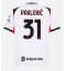 AC Milan Strahinja Pavlovic #31 Uit tenue 2025-26 Korte Mouwen