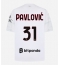 AC Milan Strahinja Pavlovic #31 Uit tenue 2026-27 Korte Mouwen