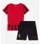 AC Milan Thuis tenue Kids 2024-25 Korte Mouwen (+ broek)