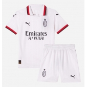 AC Milan Uit tenue Kids 2024-25 Korte Mouwen (+ broek)