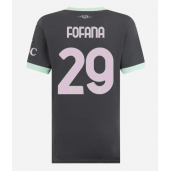 AC Milan Youssouf Fofana #29 Derde tenue Dames 2024-25 Korte Mouwen