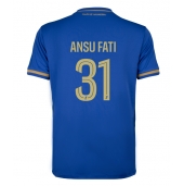 AS Monaco Ansu Fati #31 Uit tenue 2025-26 Korte Mouwen