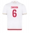 AS Monaco Denis Zakaria #6 Thuis tenue 2025-26 Korte Mouwen