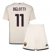 AS Roma Andrea Belotti #11 Uit tenue Kids 2023-24 Korte Mouwen (+ broek)